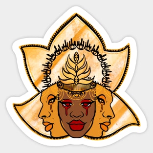 Yvie Oddly Headpiece Sticker